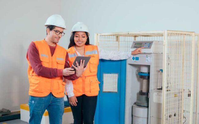 Reconocimiento a estudiantes de gestión de la construcción instituto continental.