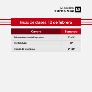 Inicio de clases 10 de febrero - Instituto Continental 